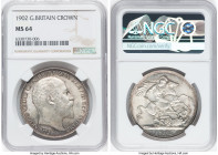 Edward VII Crown 1902 MS64 NGC, KM803, S-3978. HID09801242017 © 2022 Heritage Auctions | All Rights Reserved