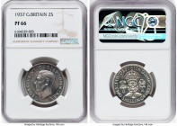 George VI Proof Florin 1937 PR66 NGC, KM855, S-4081. HID09801242017 © 2022 Heritage Auctions | All Rights Reserved