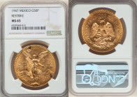Estados Unidos gold Restrike 50 Pesos 1947 MS65 NGC, Mexico City mint, KM481, Fr-172R. HID09801242017 © 2022 Heritage Auctions | All Rights Reserved