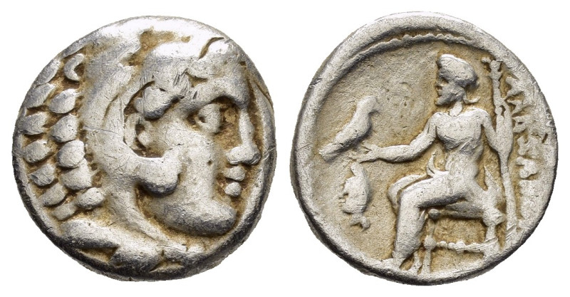 KINGS of MACEDON. Alexander III The Great.(336-323 BC).Drachm.

Obv : Head of He...