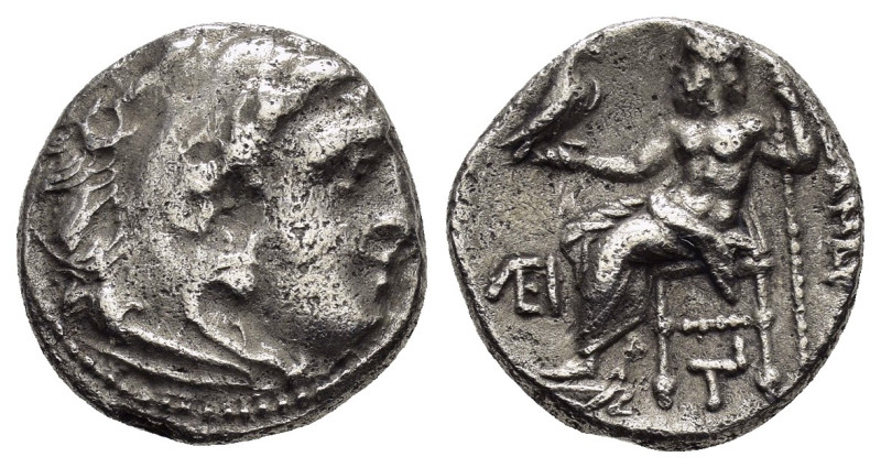 KINGS of MACEDON. Alexander III The Great.(336-323 BC).Drachm.

Obv : Head of He...