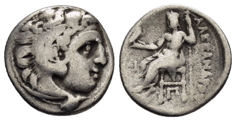 KINGS of MACEDON. Alexander III The Great.(336-323 BC).Drachm.

Obv : Head of He...