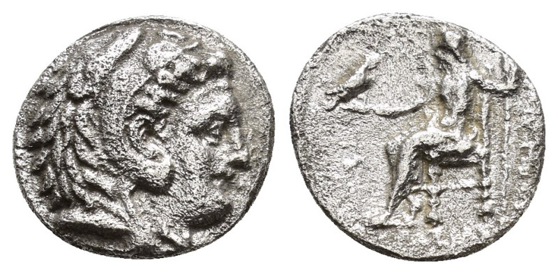 KINGS of MACEDON. Alexander III The Great.(336-323 BC).Drachm.

Obv : Head of He...