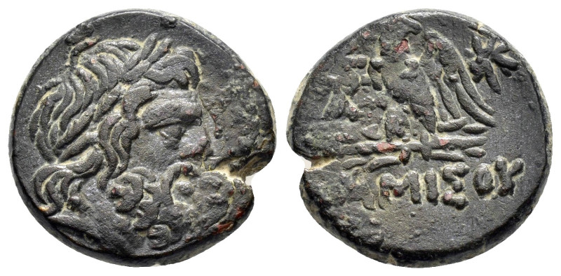 PONTUS.Amisos.Mithradates VI.(Circa 85-65 BC).Ae.

Obv : Laureate head of Zeus r...