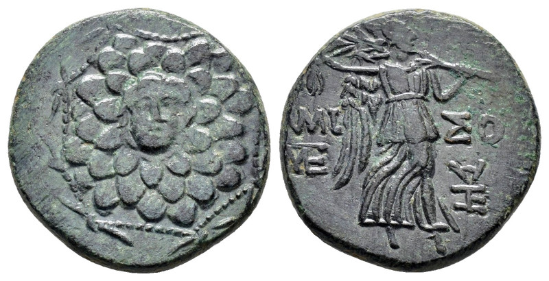PONTUS.Amisos.(Circa 105-63 BC).Ae.

Obv : Aegis with Gorgon's head at center.

...