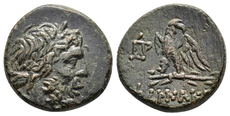 PONTUS.Pharnakeia.Mithradates VI.(Circa 100-65 BC).Civic Issue.Ae.

Obv : Laurea...