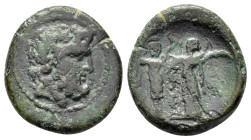 SELEUKID KINGDOM. Antioch on the Orontes. Seleukos I Nikator 312-281 BC.

Weight : 4.8 gr
Diameter : 18 mm