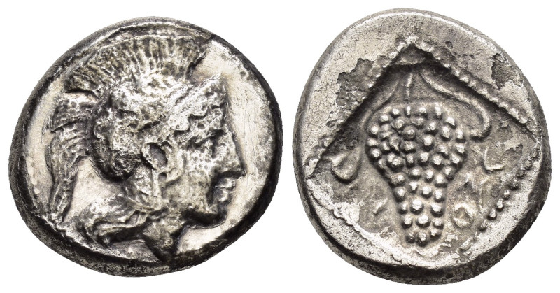CILICIA. Soloi.(Circa 410-375 BC).Stater.

Obv : Helmeted head of Athena right.
...