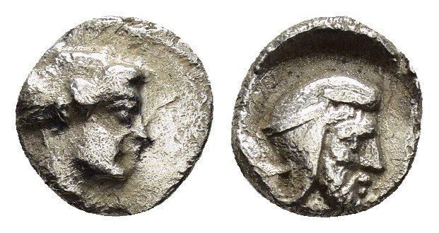 CILICIA, Mallos. Tiribazos. Satrap of Lydia, 388-380 BC. AR Obol 

Weight : 0.62...