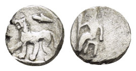 CILICIA. Uncertain.(4th century BC).Obol.

Weight : 0.34 gr
Diameter : 7 mm