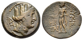 CILICIA. Korykos.(1st century BC).Ae.

Weight : 7.6 gr
Diameter : 22 mm