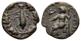 CILICIA. Tarsos. Balakros, Satrap of Cilicia (333-323 BC). Ae.

Weight : 2.7 gr
Diameter : 16 mm