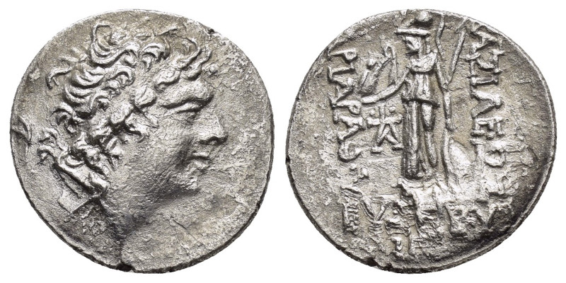 KINGS of CAPPADOCIA. Ariarathes IX Eusebes Philopator.(Circa 100-85 BC). Drachm....