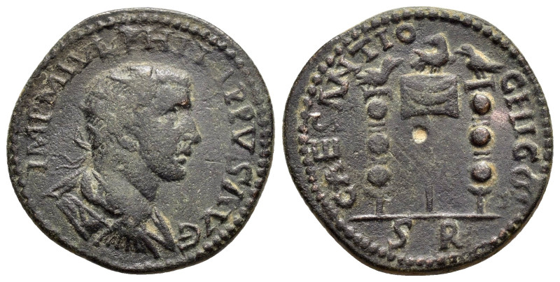 PISIDIA. Antioch. Philip II (247-249). Ae.

Weight : 8.3 gr
Diameter : 26 mm