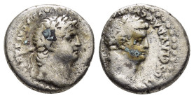 CAPPADOCIA. Caesarea. Nero, with Divus Claudius (54-68). Drachm.

Weight : 3.5 gr
Diameter : 15 mm