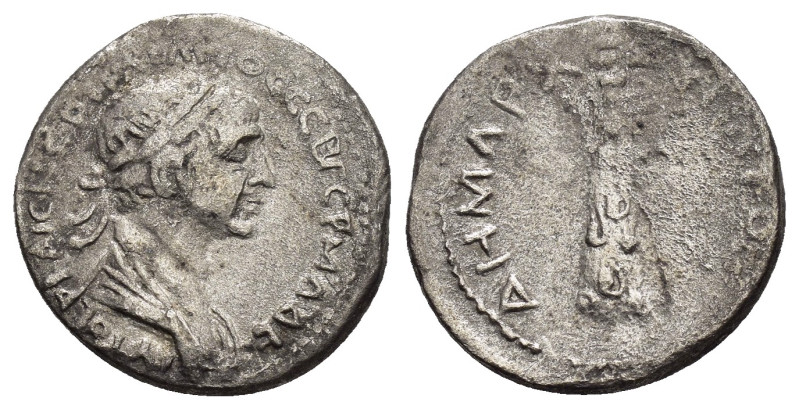 CAPPADOCIA. Caesarea. Trajan (98-117). Didrachm.

Weight : 3.3 gr
Diameter : 18 ...