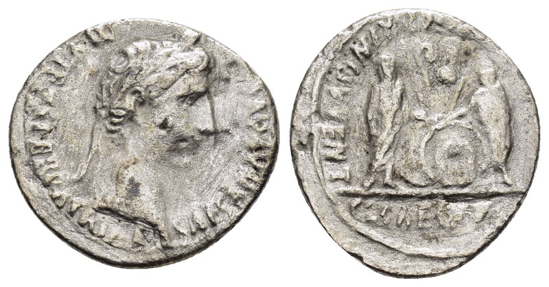 AUGUSTUS.(27 BC-14).Lugdunum.Denarius.

Weight : 3.1 gr
Diameter : 20 mm