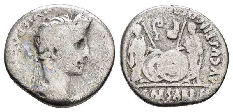 AUGUSTUS.(27 BC-14).Lugdunum.Denarius.

Weight : 3.4 gr
Diameter : 17 mm