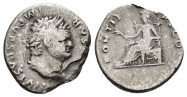 VESPASIAN.(69-79). Rome.Denarius.

Weight : 2.6 gr
Diameter : 17 mm