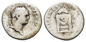 VESPASIAN.(69-79). Rome.Denarius.

Weight : 3.1 gr
Diameter : 17 mm