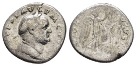 VESPASIAN.(69-79). Rome.Denarius.

Weight : 2.8 gr
Diameter : 18 mm