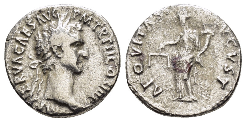 NERVA.(96-98). Rome.Denarius.

Weight : 2.8 gr
Diameter : 17 mm