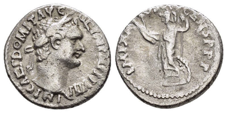 DOMITIAN.(81-96).Rome.Denarius.

Weight : 3.2 gr
Diameter : 18 mm