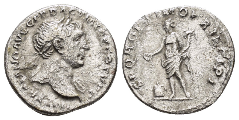 TRAJAN.(98-117). Rome.Denarius.

Weight : 3.02 gr
Diameter : 18 mm