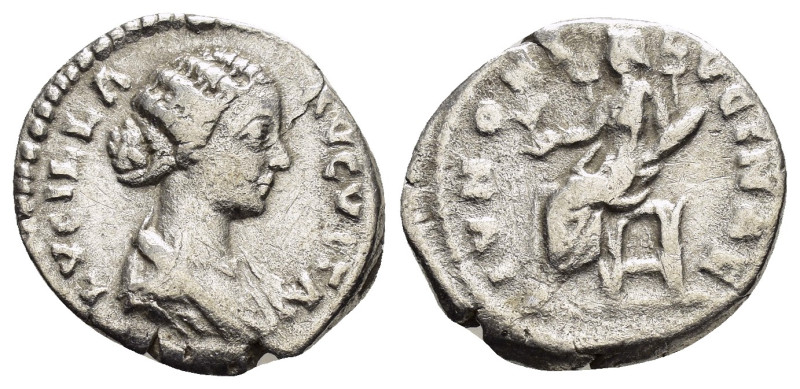 LUCILLA.(Augusta, 161-169).Rome.Denarius.

Weight : 2.9 gr
Diameter : 18 mm