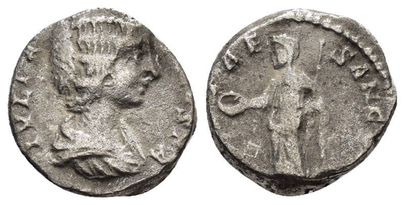 JULIA DOMNA.(Augusta, 193-211).Rome.Denarius.

Weight : 3.03 gr
Diameter : 15 mm