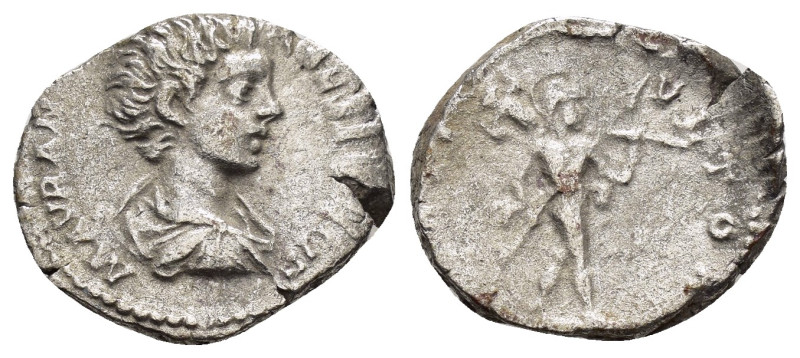 CARACALLA.(197-217).Rome.Denarius.

Weight : 2.7 gr
Diameter : 18 mm