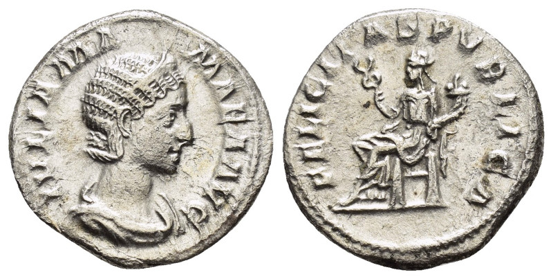 JULIA MAMAEA (Augusta, 222-235).Rome.Denarius.

Weight : 2.9 gr
Diameter : 19 mm