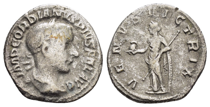 GORDIAN III.(238-244).Rome.Denarius.

Weight : 2.2 gr
Diameter : 18 mm