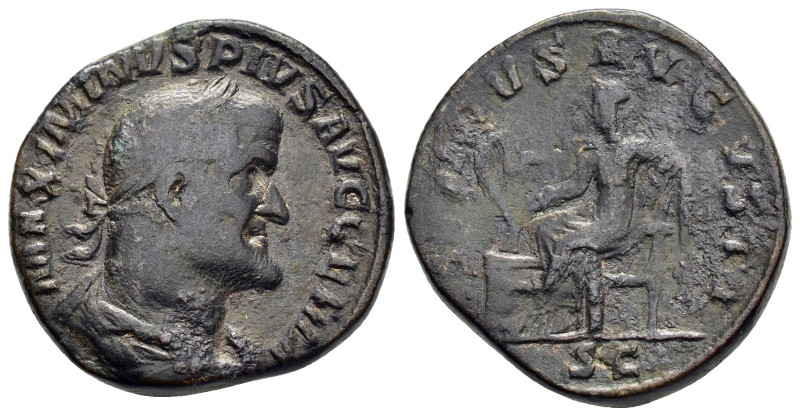 MAXIMINUS THRAX.(235-238).Rome.Sestertius. 

Weight : 20.2 gr
Diameter : 29 mm