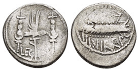 MARK ANTONY. (32-31 BC). Patrae(?).Legionary issue.Denarius.

Weight : 3.6 gr
Diameter : 17 mm
