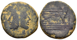 ANONYMOUS.(135-125 BC).Rome.Ae.

Weight : 18.3 gr
Diameter : 31 mm