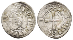 CRUSADERS.Antioch.Bohemund III.(1162-1201).BI Denier.

Weight : 0.93 gr
Diameter : 17 mm