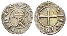 CRUSADERS.Antioch.Bohemund III.(1162-1201).BI Denier.

Weight : 1.02 gr
Diameter : 16 mm