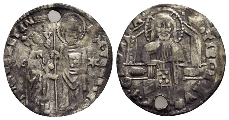 ITALY. Venice.Pietro Gradenigo.(1289-1311).Grosso.

Weight : 1.4 gr
Diameter : 2...