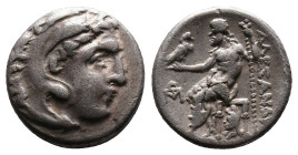 KINGS OF MACEDON. Alexander III 'the Great' (336-323 BC). Drachm.
Reference:
Condition: Very Fine

Weight:4.11gr
Dimention:16.65mm