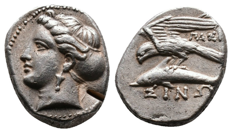 PAPHLAGONIA, Sinope. Circa 350/30-300 BC. AR Drachm
Reference:
Condition: Very...
