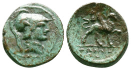 Greek Coins. 4th - 1st century B.C. AE
Reference:
Condition: Very Fine

Weight:6.67gr
Dimention:19.31mm