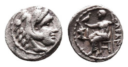 Greek Coins. AE. KINGS OF MACEDON. Alexander III 'the Great' (336-323 BC). Ar. Hemidrachm
Reference:
Condition: Very Fine

Weight:2.61gr
Dimentio...