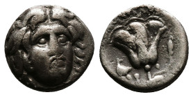 Greek Coins. 4th - 1st century B.C. Ar
Reference:
Condition: Very Fine

Weight:2.97gr
Dimention:13.95mm