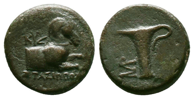 Greek Coins. 4th - 1st century B.C. AE
Reference:
Condition: Very Fine

Weig...