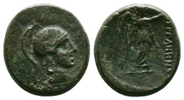 Greek Coins. 4th - 1st century B.C. AE
Reference:
Condition: Very Fine

Weight:6.84gr
Dimention:18.95mm