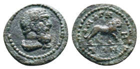 Greek Coins. 4th - 1st century B.C. AE
Reference:
Condition: Very Fine

Weight:1.52gr
Dimention:13.67mm