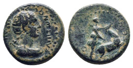 Greek Coins. 4th - 1st century B.C. AE
Reference:
Condition: Very Fine

Weight:3.18gr
Dimention:14.93mm