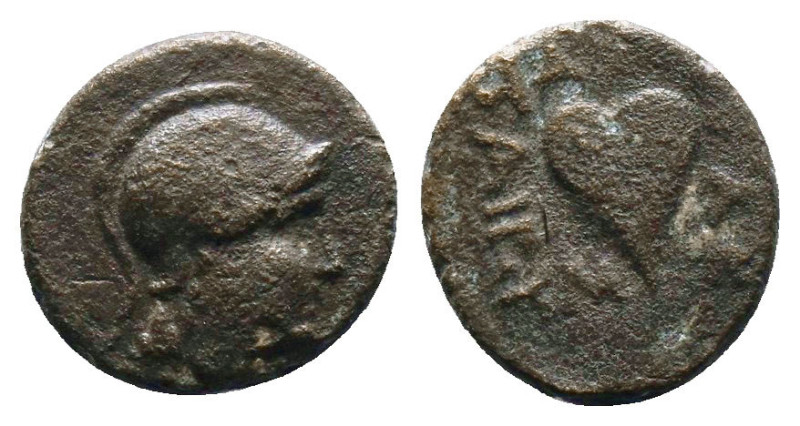 Greek Coins. 4th - 1st century B.C. AE
Reference:
Condition: Very Fine

Weig...