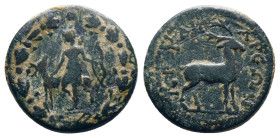 Greek Coins. 4th - 1st century B.C. AE
Reference:
Condition: Very Fine

Weight:5.02gr
Dimention:19.97mm